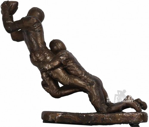 15x12x6 Faux Bronze/Football Sculpt