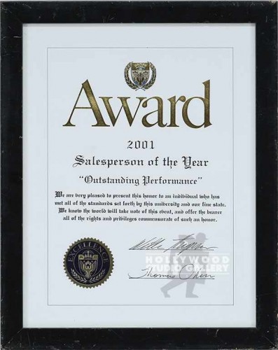 13X10 1999 SALESPERSON/YEAR/GOLD FR