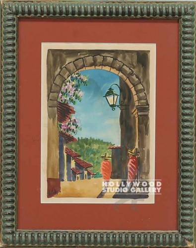 16X13 MEXICAN ARCHWAY/KNOBBY GRN FR