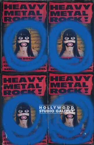 23X34 HEAVY METAL ROCK UNFRMD PSTR