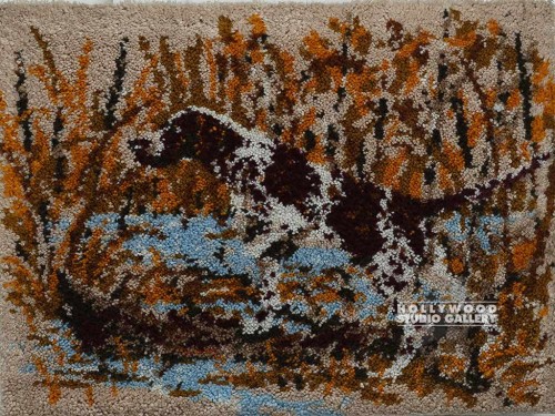 28X38 DOGGIE YARN ART