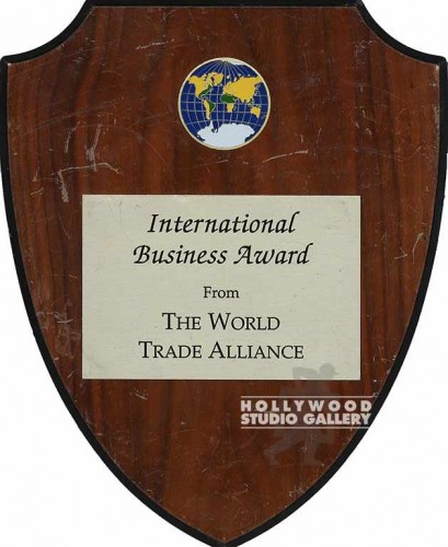 12x10 Intl. Business Award / Plaque