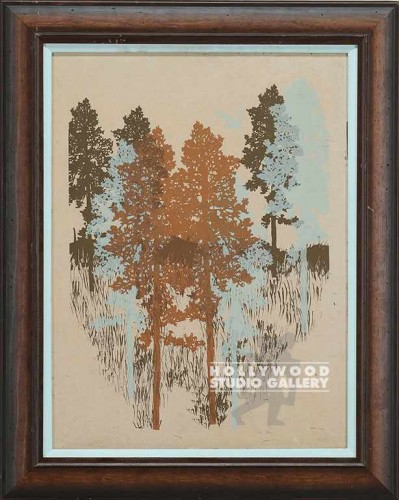 29X23 70`S TREE LANDSCAPE/BRWN FRM
