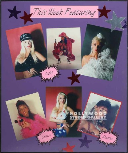 39X32 "FEATURING" 6 STRIPPERS POSTR