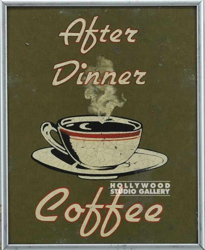 10X8 JONES AFTER DINNER COFFEE/ALUM