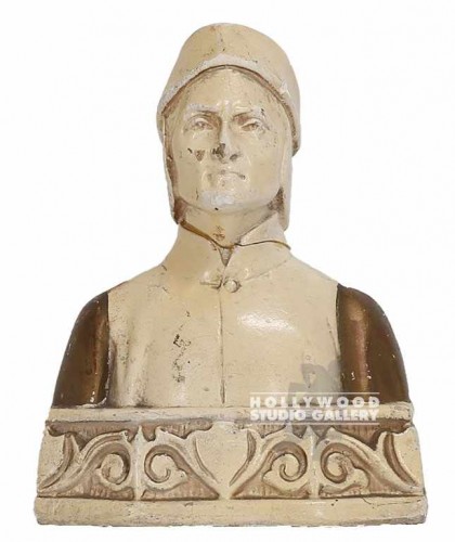 7" PLASTER BUST/Medieval Male