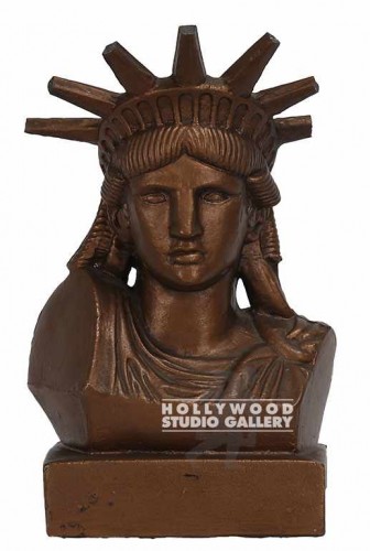 9" BUST OF LADY LIBERTY