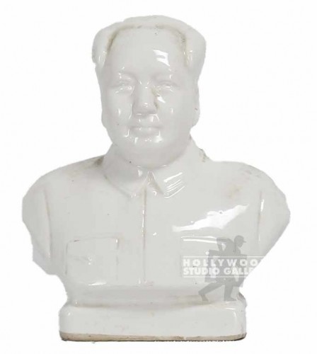 6" CERAMIC BUST OF MAO-TSE TUNG