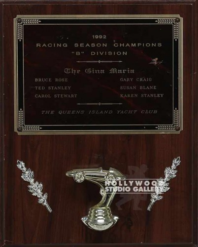 16X12 WALL PLAQUE/SAILING/1992