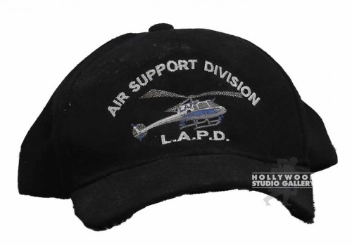 7x4x4 LAPD/AIR BLACK B.BALL CAP
