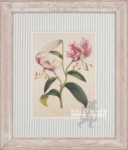 26X21 BOTANICAL-STRIPED MAT/WH.WASH