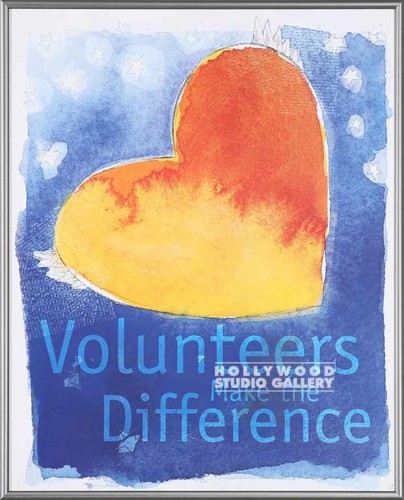 20X16 VOLUNTEERS-DIFFERENCE-HEART