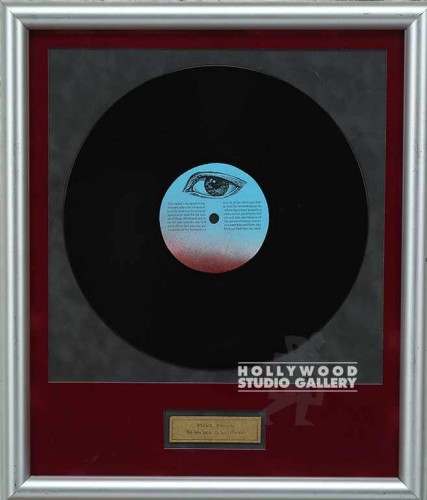 20x17 Framed Record/Silver Frame