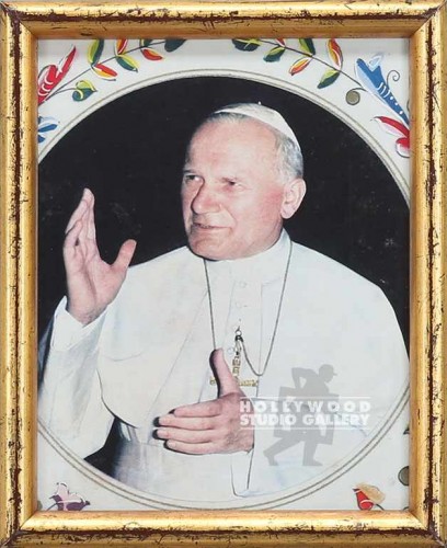 8x10 Pope Photo