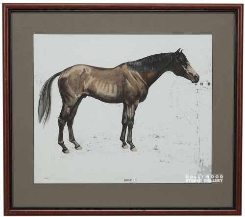 22x25 Hoop Jr./Horse Picture Ink