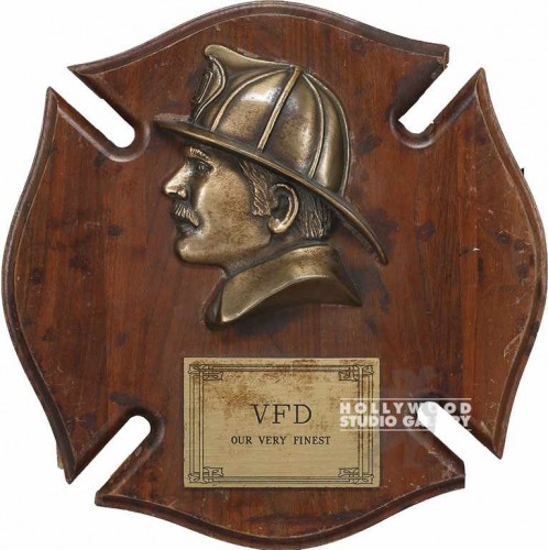 12X12 VFD FINEST FIREMAN PLAQUE