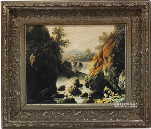 12x14 Old Masters/River/Ornate Frame