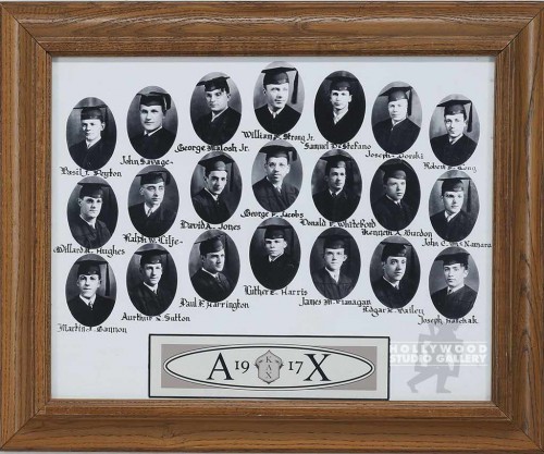 14x17 Frat photo/1917 B&W-chi theta