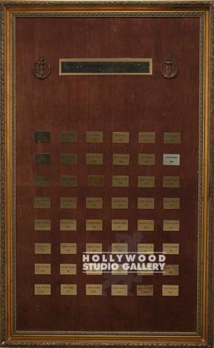 64x40 Faux Bronze/Board of Honor