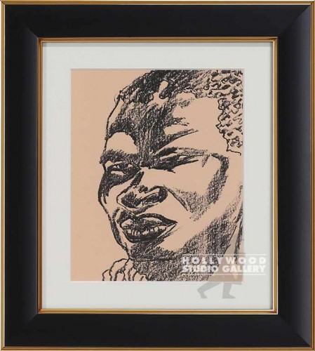 10x9 Williams/Ethnic Head Sketch