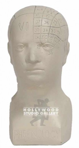 11x6``Phrenology Head Sculpture