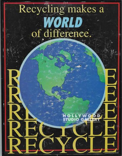 23x17 Recycling Makes a World...