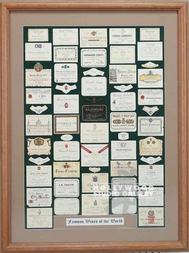 39x29 Famous Wines Of The World