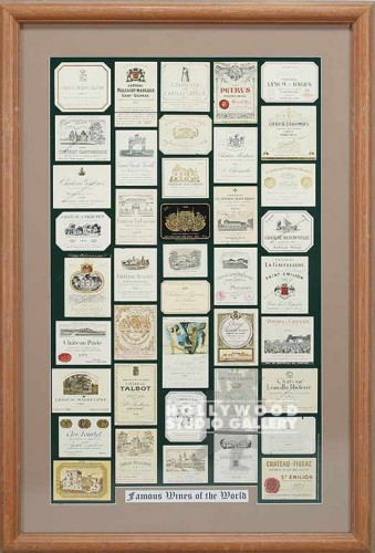 39x29 Famous Wines Of The World