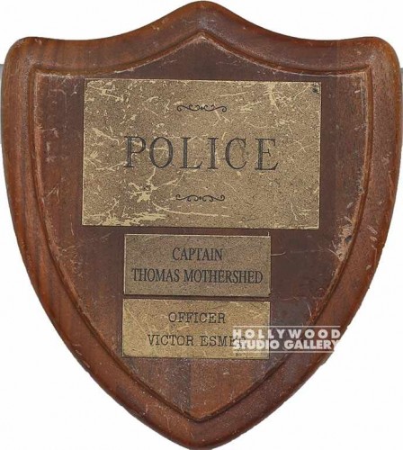 8x7 Police Dept./Wood/Wall Plaque