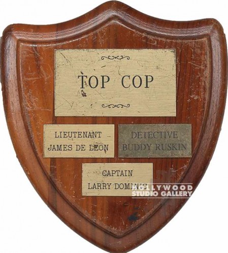 8x7 Police Wood Wall Plaque Top Cop