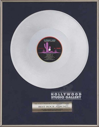 19x15 Framed Silver Record