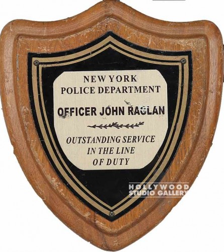 8x7 Police Oustanding Wood Plaque