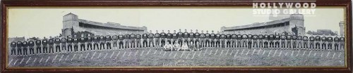 10x44 B/W Panorama Of Football Team
