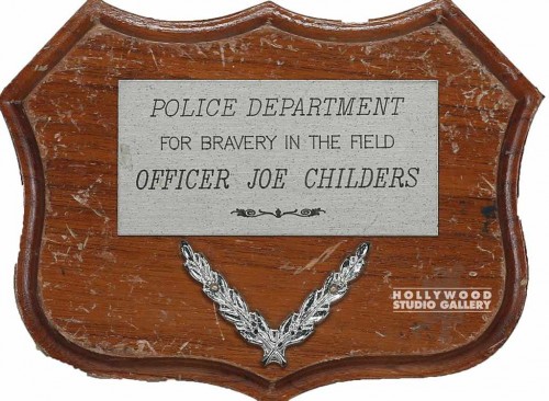 5x7 Police Bravery Wood Wall Plaque