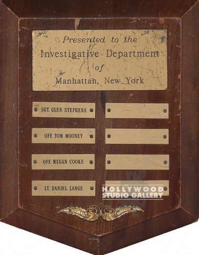 13x10 Metro Police Plaque