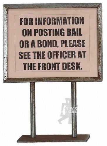 11" Metal Sign Holder