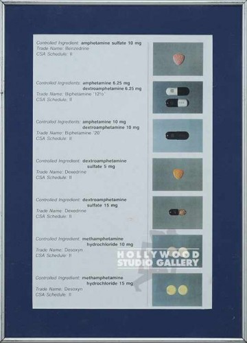 21x15 Medication/Chart/Framed