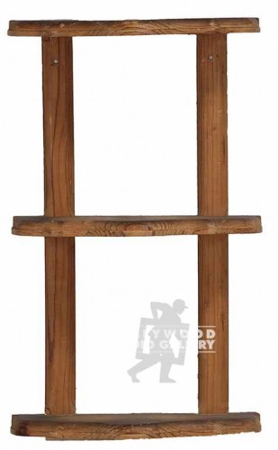 6X12X20 Three SM Tier Wooden Shelf