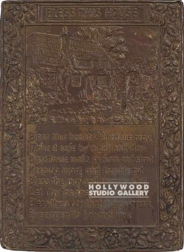 12x8 Brass Plaque
