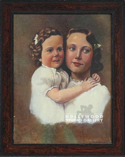 20x15 Mother Daughter Cnvs Painting