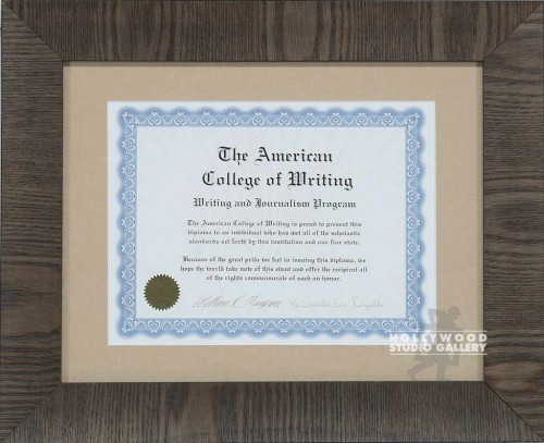 12X15 AMERICAN COLLEGE WRITING/CERT
