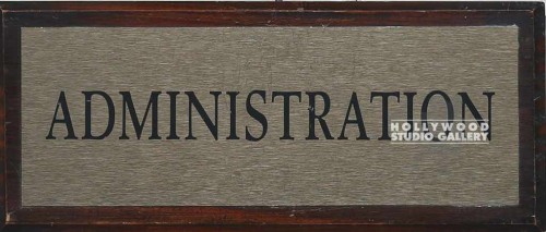 14X6 ADMINISTRATION SIGN
