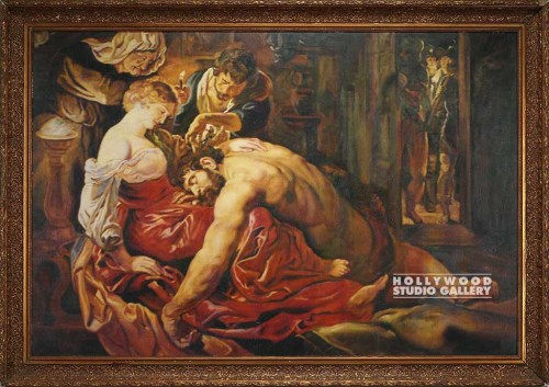 47x66 Sampson & Delilah/Gold Frame