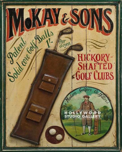 23x33 McKay & Sons/Wood/GolfClub Ad