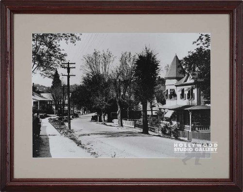 24x29 B/W 1930`S Town/Street  CIA