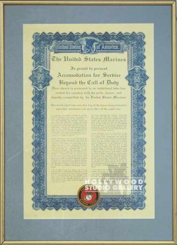 19X14GLD FM/U.S MARINES/BEYONDCALL