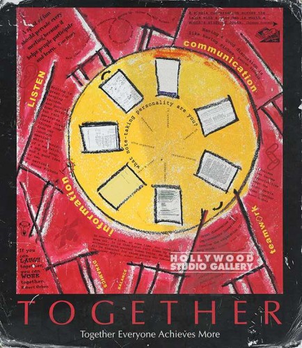 30X24 TOGETHER POSTER