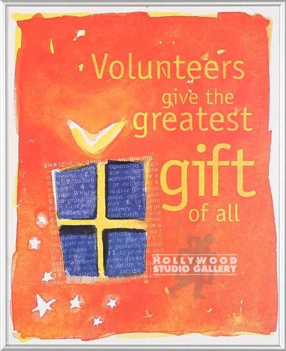 16X20 UNFRAMED VOLUNTEERS POSTER