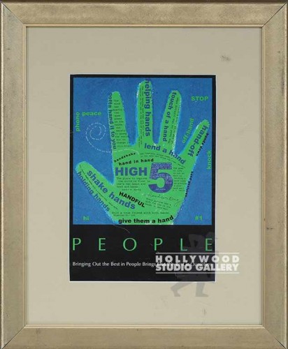 11X10 FRAMED MOTIVATIONAL PEOPLE