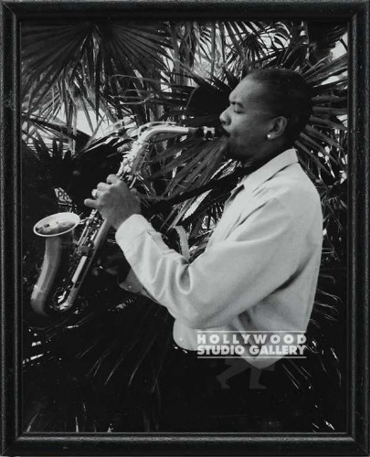 8X10 B.DAVIS WITH SAX BY J.J.